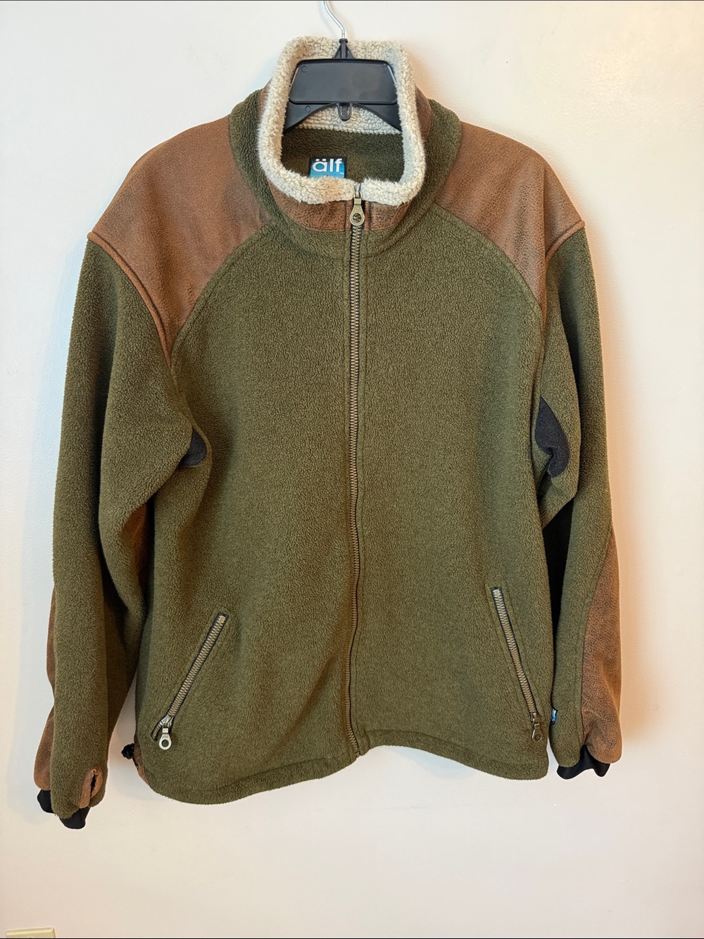 Vintage Kuhl Alpenwurx fleece jacket Alf clothing made in Canada size large